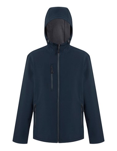 REG-TRA705-Navigate 2-Layer Hooded Softshell Jacket
